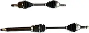 1 Pair CV Axles Front Right & Left 2010-2000 Compatible with Focus
