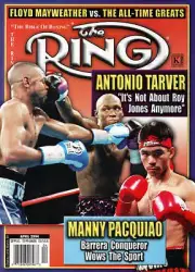 Antonio Tarver And Manny Pacquiao Ring Boxing Magazine Cover Photo