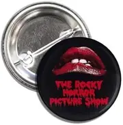 [Generic] Rocky Horror Picture Show Vintage Throwback Collectible Button, Metal, metal