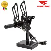 For MV Agusta F4/F4 1000 1998-2009 CNC Rearset Footpegs Foot Peg Pedals Adjust