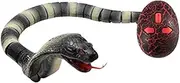 Snake Robot Toy - Moving Snake Toy, RC Slithering Snake | Remote Control Reptile, Realistic Slithering RC Snake, RC Snake Toy, Remote Control Snake, Remote Controlled Snake for Halloween Pranks