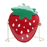 New Fashion Shoulder Mini Bags for Women Cute Ladies Strawberry Pattern Crossbody Female Messenger Bags Satchel Purse