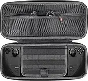YIIWAY Hard Travel Case Compatible with Steam Deck OLED/Steam Deck Handheld Gaming Console, Case Only - Black YC84002