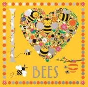 I Heart Bees by Lizzie Preston (English) Paperback Book