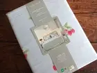 SOPHIE ALLPORT London STRAWBERRIES COTTON Percale XDP QUEEN SHEET Set 4PC