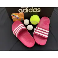 在飛比找蝦皮購物優惠-Adidas 防水拖鞋 桃紅 D67480 定價$590 N