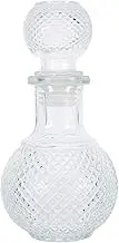 Generic Elegant Glass Liquor Decanter with Stopper Stylish Whiskey Brandy Dispenser for Home Bar and Use Pure Taste Controlled Dispensing Modern Design