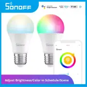 SONOFF WiFi B05-BL-A19/A60 Spotlight Light Bulb RGB LED Dimmable Alexa Google