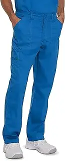 [Landau] Proflex Men's 6 Pocket Straight-Leg Cargo Scrub Pant