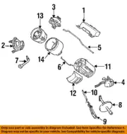 CHRYSLER OEM 84-97 Acclaim Shroud, Switches Levers-Ignition Switch 3747882 (for: Chrysler)