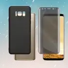 Anti-Shatter Screen Protector and TPU Case f Samsung Galaxy S8 SM-G950U TracFone