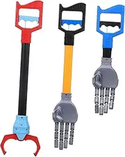 ERINGOGO 3pcs Robot Hand Toy Set Interactive Grabber Toy Robot Arm Hand Eye Coordination for Boys and Girls