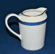 New BERNARDAUD Limoges France Cobalt Blue Band UNIVERS AZUR 12oz 4"h Creamer