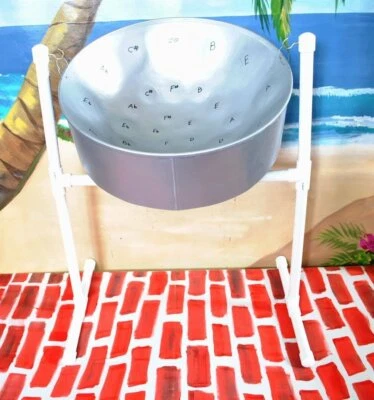 Steel Drum Package with PVC Stand, Sticks/Mallets