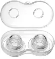 Nipple Corrector, 2Pcs/Set Silicone Nipple Aspirator Corrector Painless Nipple Sucker Puller Inverted Nipple Corrector for Maternal Breastfeeding Women