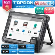 TOPDON Phoenix Plus OBD2 Advance Diagnostic Scanner Scan Tool ECU Coding