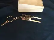 Personalized Name "Ray" Golf Marker & Divot Repair Tool & Keychain New