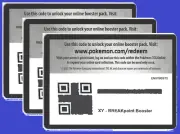 POKEMON PTCGO XY BREAKpoint UNUSED Booster Pack ENXY9BST2 ONLINE CODE - lot of 3