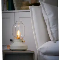 在飛比找蝦皮購物優惠-［近全新］IKEA桌燈床頭燈檯燈氛圍燈美術燈 可調光燈具文青