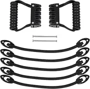 Chest Expander, Shoulder Stretcher with 5 Resistance Bands, Non-Slip Ergonomic Muscle Strengthener, Fitness Equipment for Women Men