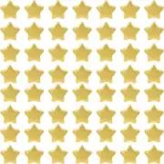 100Pcs Star Buttons for Crafts Golden Gold Buttons Craft Buttons for Sewing