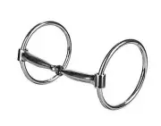 Tabelo Ring Snaffle Bit 5'' Stainless Steel