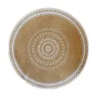 Rattan Trivet Mats Vintage Durable Dining Table Non-slip Placemat Lightweight