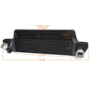Fit For BMW Mini Cooper F54/F55/F56 Front Mount Competition Intercooler Black