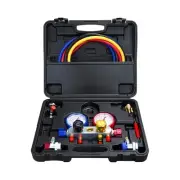 4 Way AC Gauge Diagnostic Manifold Set for R410A R22 A134A...