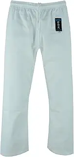 [Playwell] Karate White Premium Silver Brand White Gi Training pants Trousers - 10oz