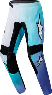 Alpinestars Stella Fluid Ladies Motocross Pants, black-turquoise, Size 30 for Women Black Turquoise