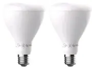 C By Ge C-life Smart Led Tintable White Indoor Floodlight Light Bulbs, 2-pack