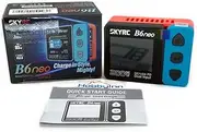 SKYRC B6 neo Lipo Battery Balance Charger Dis-Charger Life LiIon LiHV 1-6cells NiMH NiCd 1-15cells Pb 3S 6S DC200W (Without Mains Power Supply)