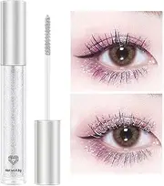 Glitter Mascara - Waterproof Mascara | Volumizing Lengthening Curling Eye Lashes | Smudge-proof Volumizing Formula For Women Girl Cosplay Stage Makeup
