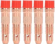 5 Pcs High Strength Standard Professional TIG Welding Torch Accessories Collet Body Copper Material Suitable For WP 17 18 26 Argon Arc Welding Gun