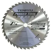 PT-18540-T 7-1/4" Carbide Tipped Saw Blade ( 40 Tooth ATB Grind - 5/8"Ko Arbo...