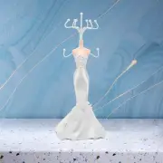 Mannequin Gown Jewelry Stand Head Necklace Display Miss Travel