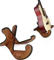 WQU Guitar Stand，Wooden Guitar Rack, Portable Guitar Stand for Guitars, Ukuleles