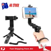 2 in 1 Handheld Gimbal Stabilizer Tripod Desktop Phone Camera Holder Portable AU