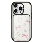PowerThru Power Bank Slim Power Bank MagSafe Compatible Rabbit Ribbon