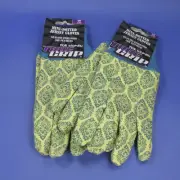 GLOVES TRUE GRIP MINI PVC DOTTED JERSEY YARD GARDENING GLOVES FOR WOMAN 4 PAIRS