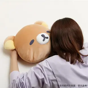 San-X 拉拉熊 懶懶熊 打瞌睡系列 棉柔造型靠墊 抱枕 一起入睡吧 拉拉熊 XS83640