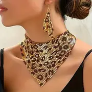 Women's necklace Elegant Street Geometry Earring