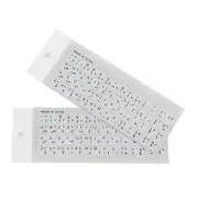 Arabic Transparent Keyboard Stickers with Letters for Any Laptop or Keyboard