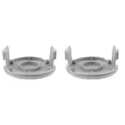 2 pack String Trimmer Spool Cap Cover Replace Fit For Ryobi AC14HCA 18V 24V 40V