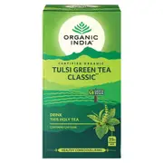 Organic India Tulsi Green Tea Classic 25 bags – Fresh, healthy organic delivery | Doorstep Organics