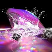 4PCS Floating Pool Lights, LED Color Changing Pool Lights with 8 Modes Swimming Pool Lights IP67 Waterproof Underwater Lights