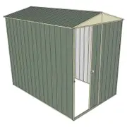 Build-a-Shed 1.5 x 2.3 x 2.3m Front Gable Single Sliding End Door Shed - Green