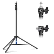 NEEWER 9.2ft Air Cushioned Heavy Duty All Metal Tripod Light Stand ST-280AC