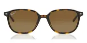 Ray-Ban RB2193 Leonard Polarized 902/57 Men's Sunglasses Tortoiseshell Size 53